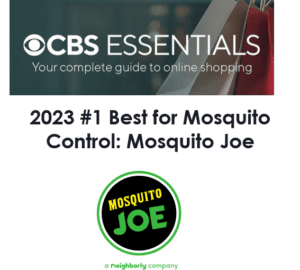 CBS Essentials votes Mosquito Joe Best in Mosquito Control for 2023.